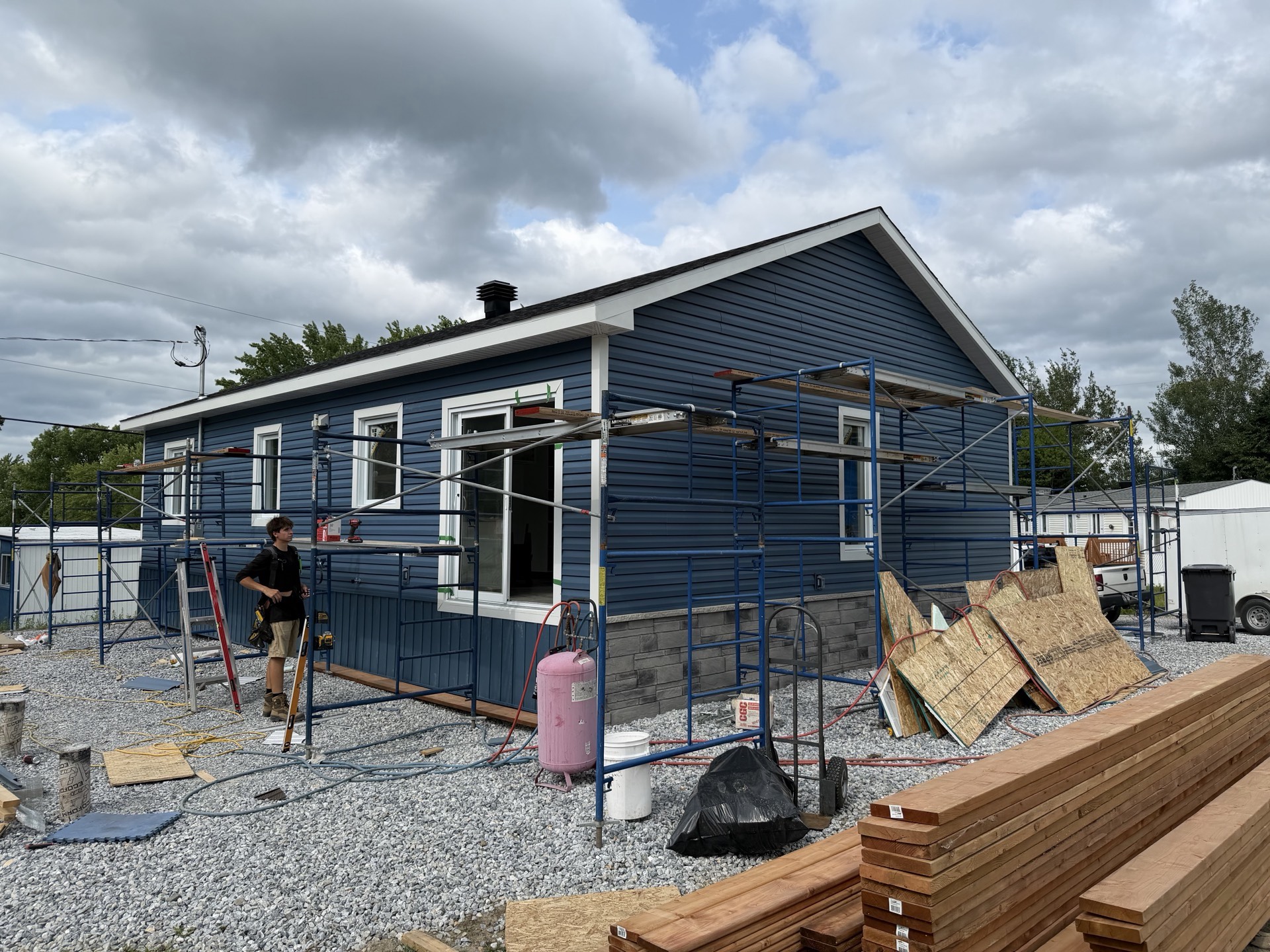 Réalisation de Groupe Laplante Construction