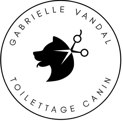 Logo de Gabrielle Vandal - Toilettage canin